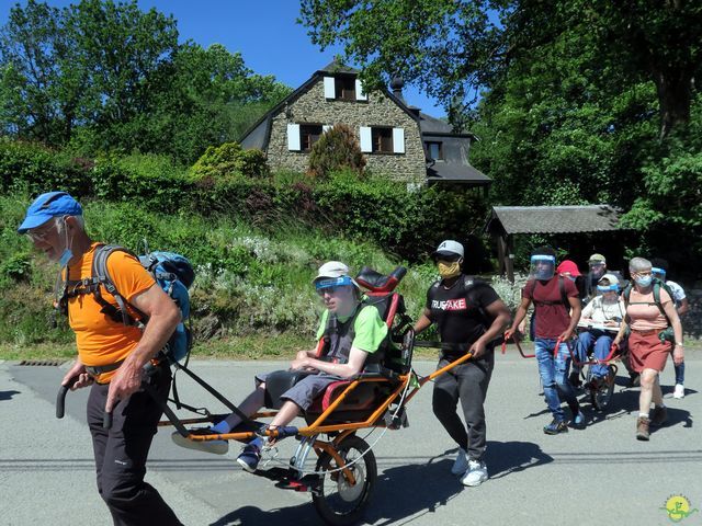 Randonnée joëlettes à Vresse